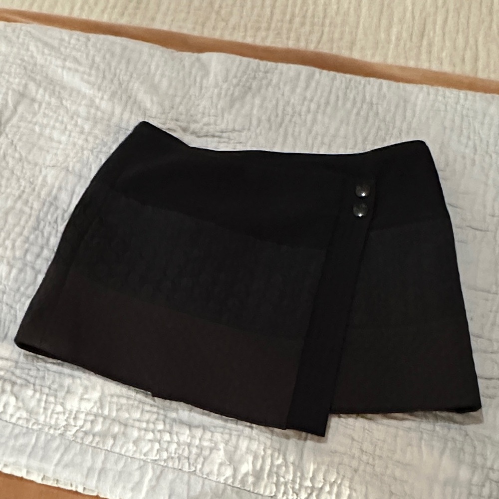 CAbi Black Mini Skirt